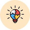 Icon representing domain skills and technical expertise